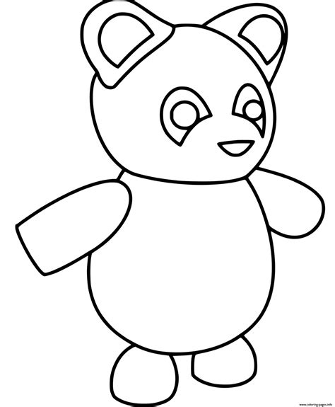 roblox bear coloring pages