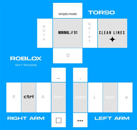 Roblox Template Tshirt