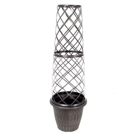 round trellis for pots