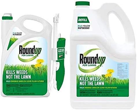 roundup kills weeds not lawn