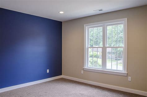 royal blue accent wall