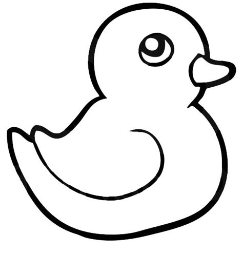 rubber ducky coloring pages