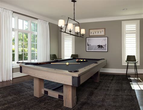 rug under pool table