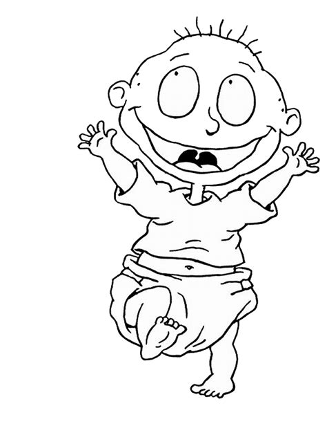 rugrats logo coloring pages