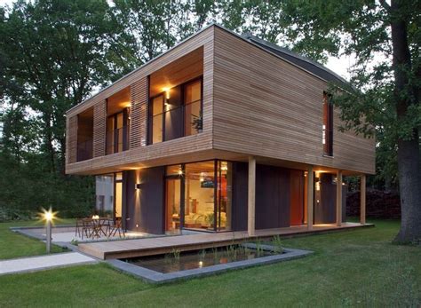 desain rumah kayu modern