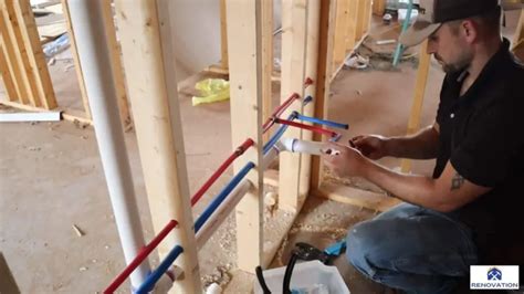 running plumbing through studs