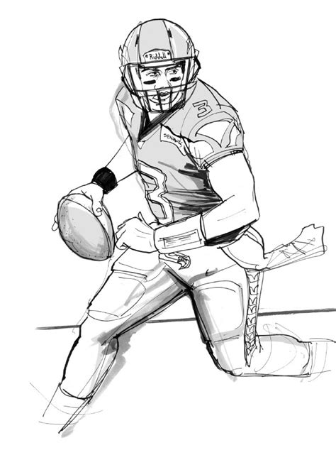 russell wilson coloring pages