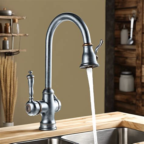 rustic faucets kitchen