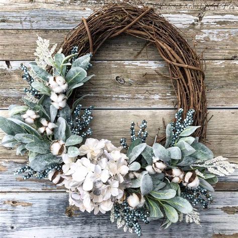 rustic grapevine wreath ideas