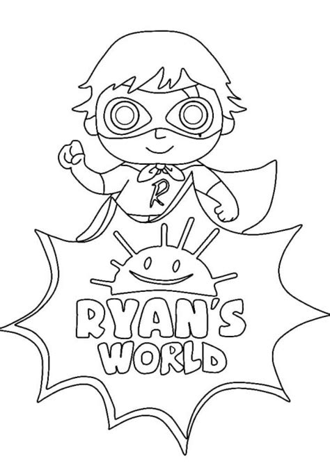 ryan coloring pages printable