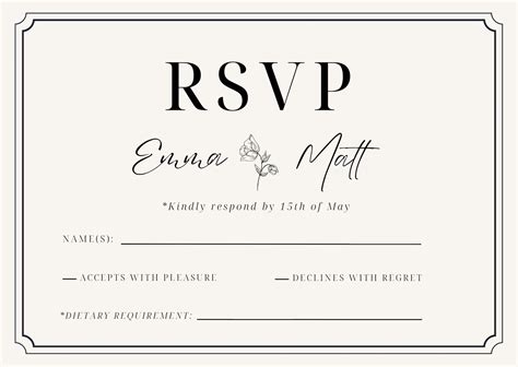s in rsvp