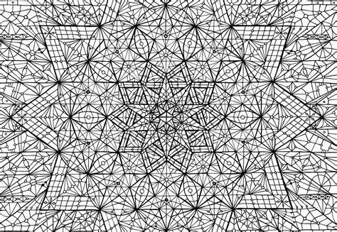 sacred geometry coloring pages