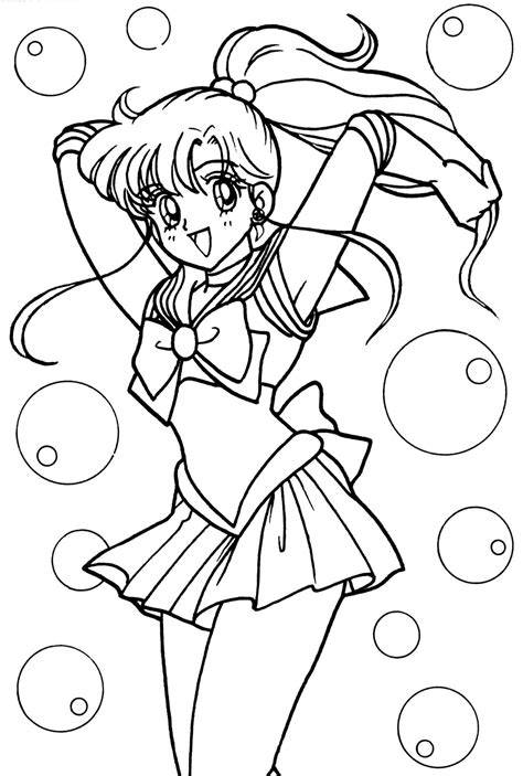 sailor jupiter coloring pages