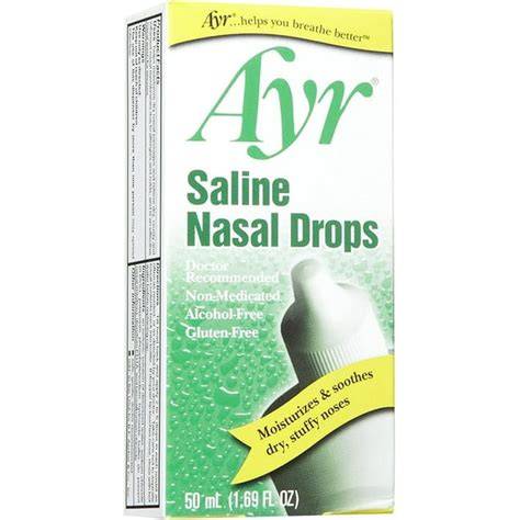Saline Nasal Drops