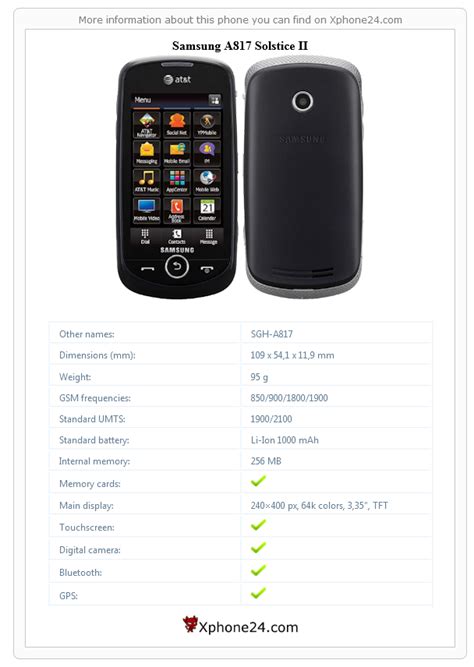 Samsung A817 Solstice II