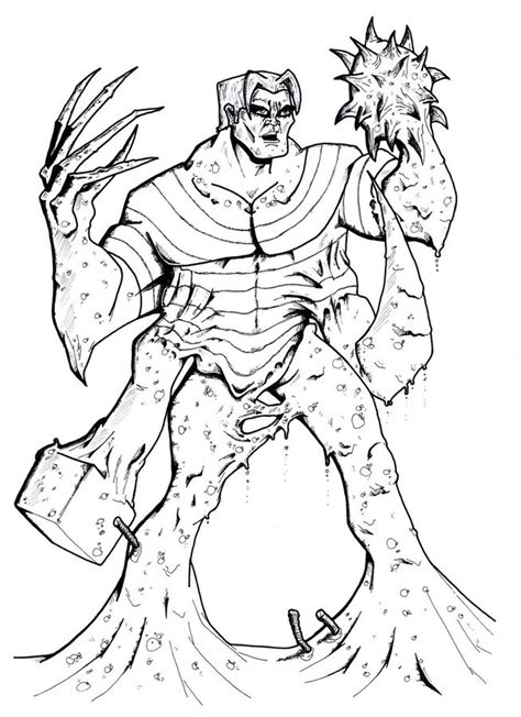 sandman coloring pages