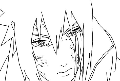 sasuke sharingan coloring pages