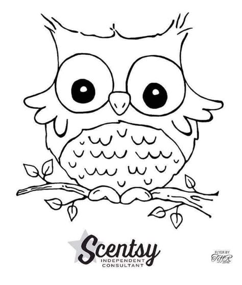 scentsy coloring pages