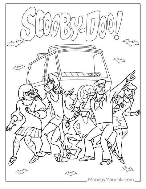 scooby doo coloring book pdf