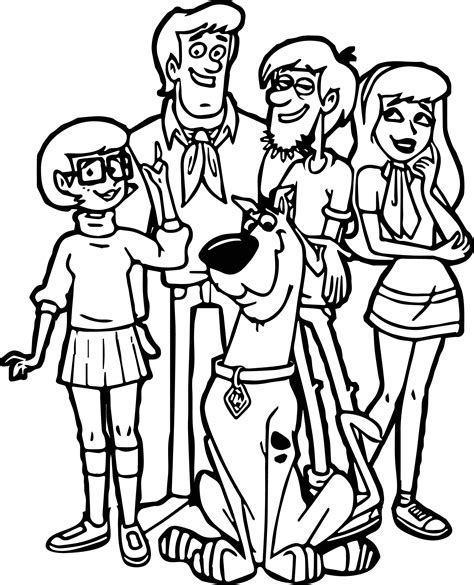 Scooby Doo Coloring Pages Coloring Wallpapers Download Free Images Wallpaper [coloring876.blogspot.com]