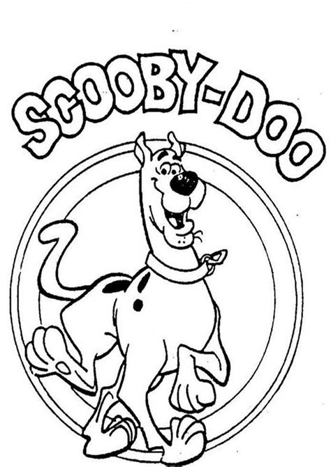 scooby doo pictures to color