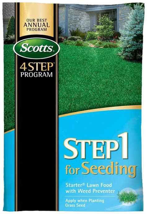 scotts step 1 for seeding