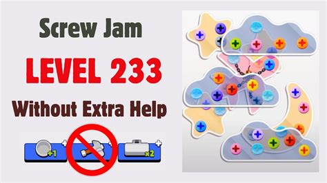 Screw Jam Level 233 Walkthrough
