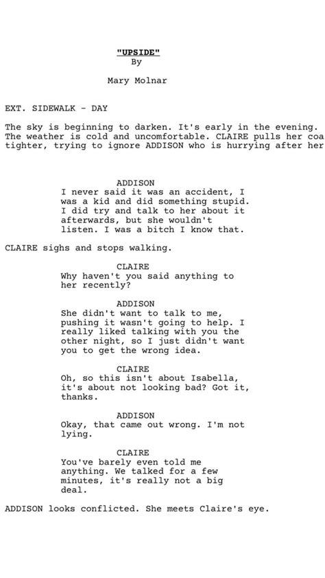 scripts to practice acting 2 people