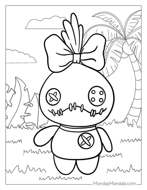 scrump coloring pages