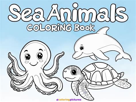 sea animals coloring