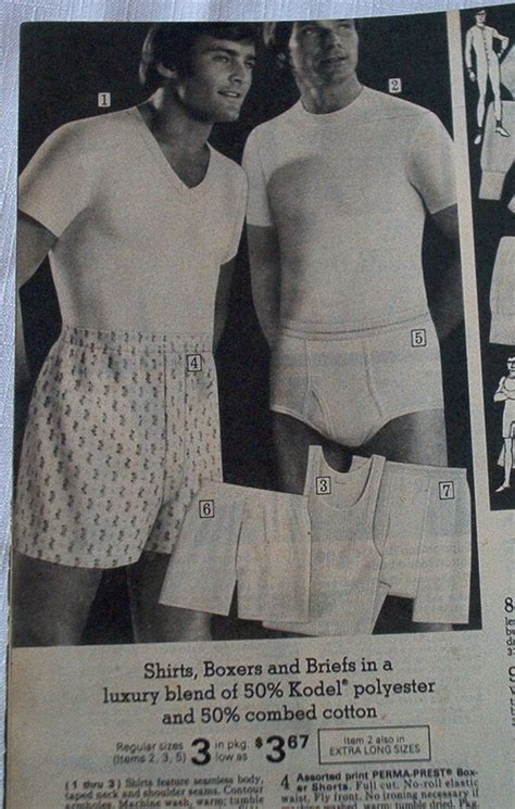 Sears Catalog Underwear Section