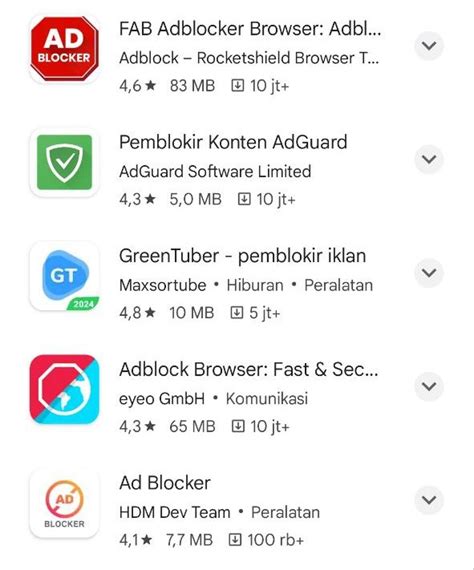 setting aplikasi pemblokir iklan tanpa root indonesia