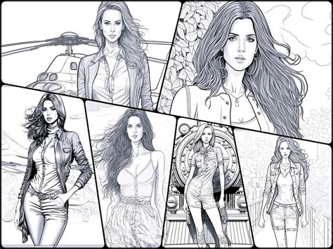 sexy women coloring book