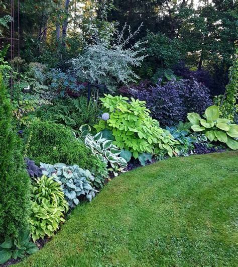 shade garden designs