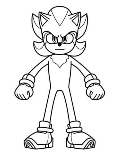 shadow sonic adventure 2 sonic coloring pages