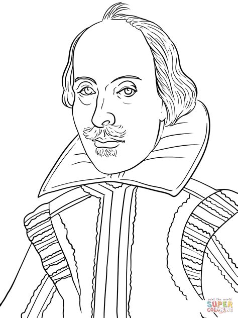 shakespeare coloring pages