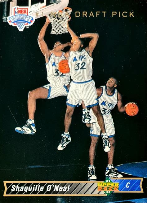 shaquille o neal upper deck 93