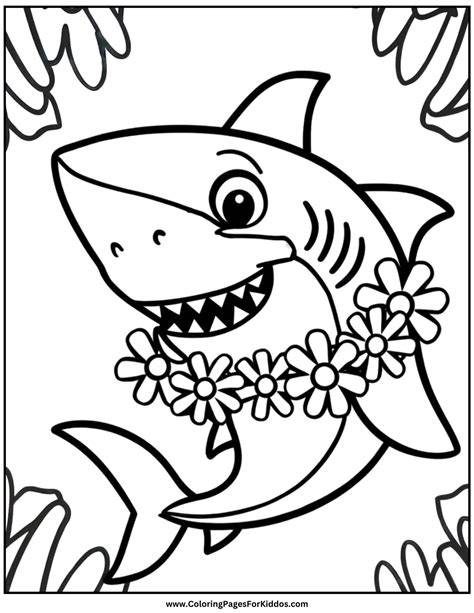 shark coloring pages pdf