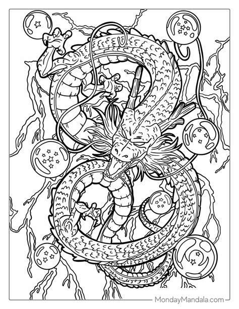 shenron coloring pages