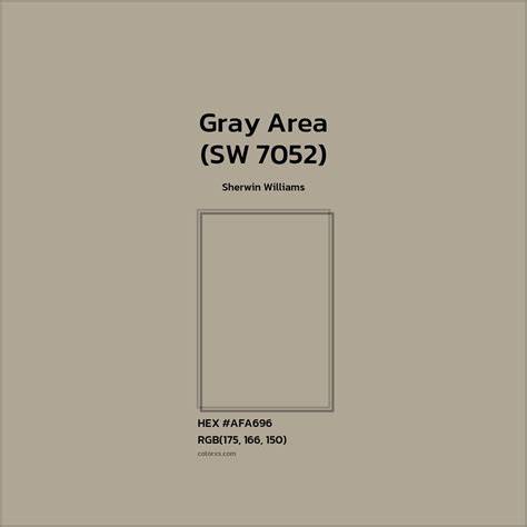 sherwin williams gray area