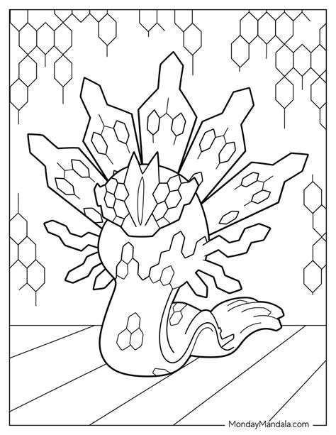 shiny pokemon coloring pages