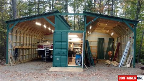 shipping container storage ideas