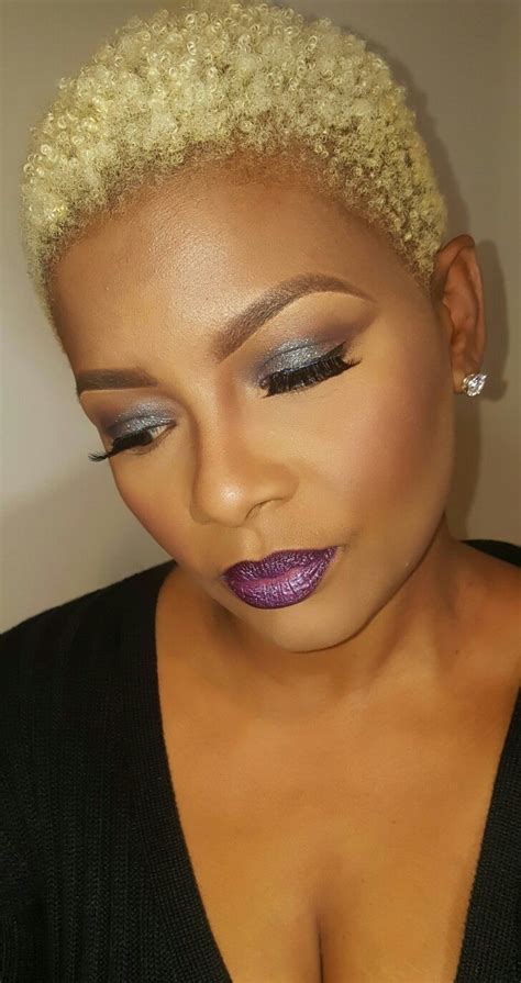short blond natural hairstyles