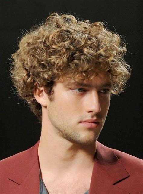 short curly hair styles for men