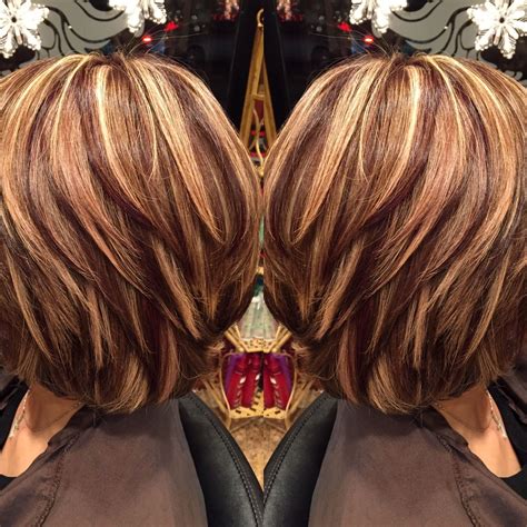 short haircut styles with highlights
