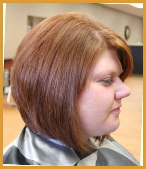 short haircuts for heavy round faces