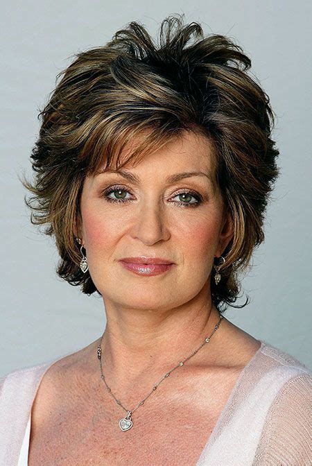 short haircuts for women over 60 round face