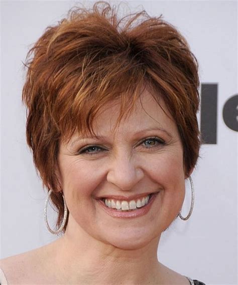short hairstyles for women over 50 with round faces