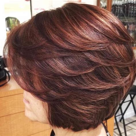 short layered haircuts for women over 40