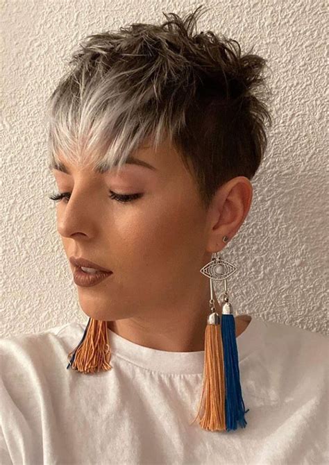 short layered pixie haircuts for thick hair
